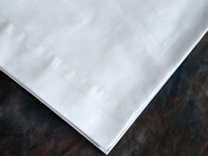 Luxury 100% Cotton White Percale Sheets and Pillowcases 200tc